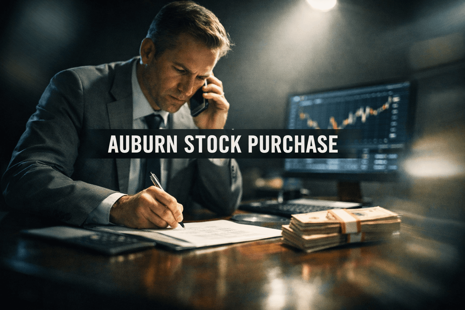 Barrett J Tutt Buys Auburn National Shares $19622 - Apr 15