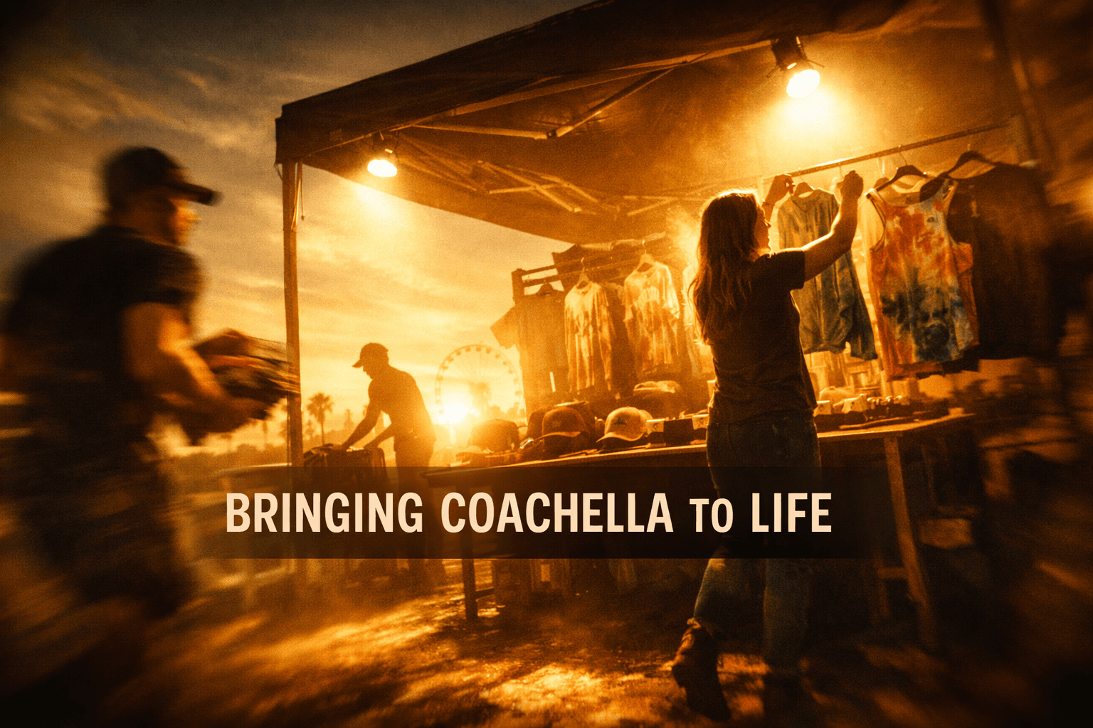 Bella+canvas Brings Coachella Merchandise to Life - Apr 21