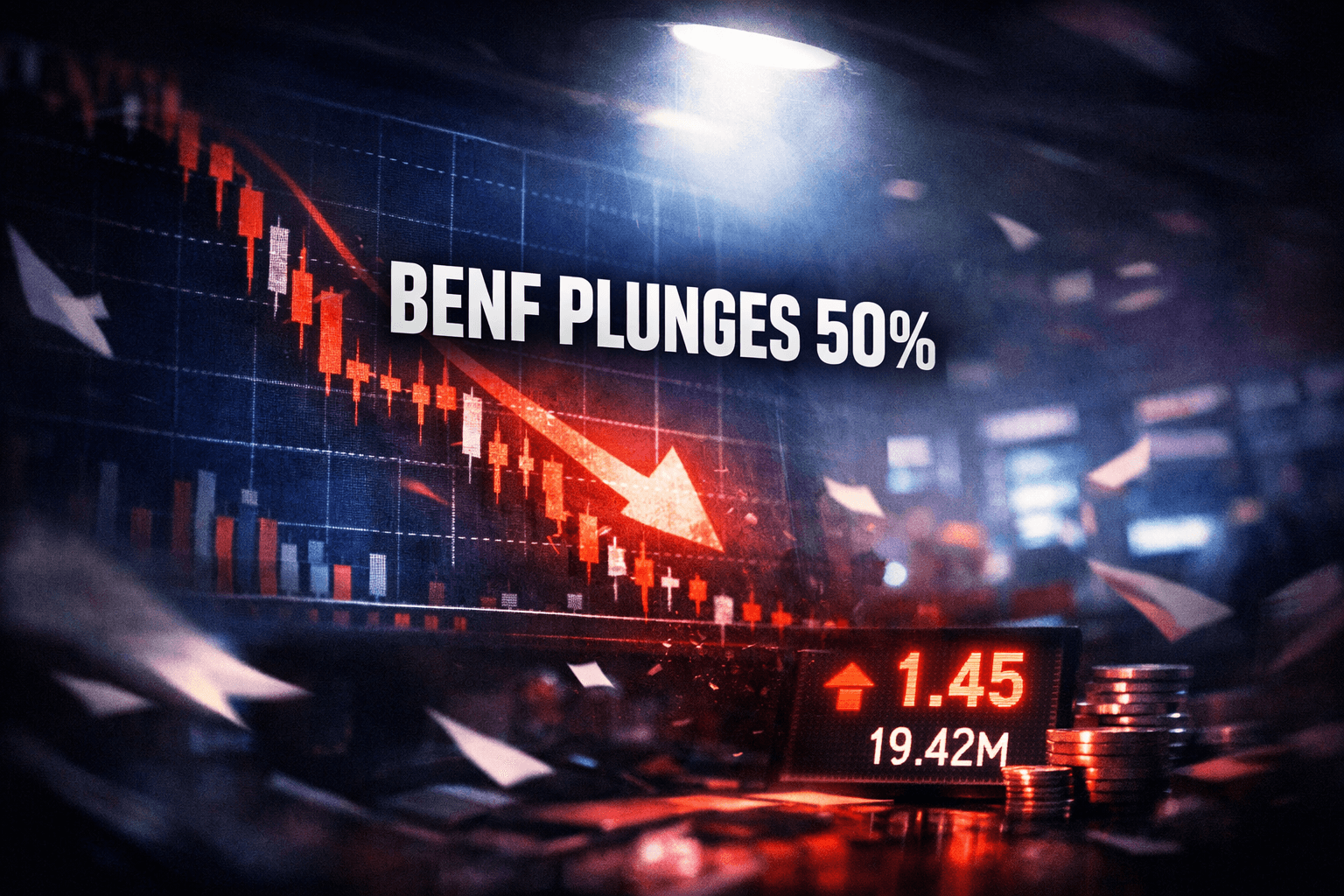 Benf Drops -50.00% in the Last Trading Day - Sep 26