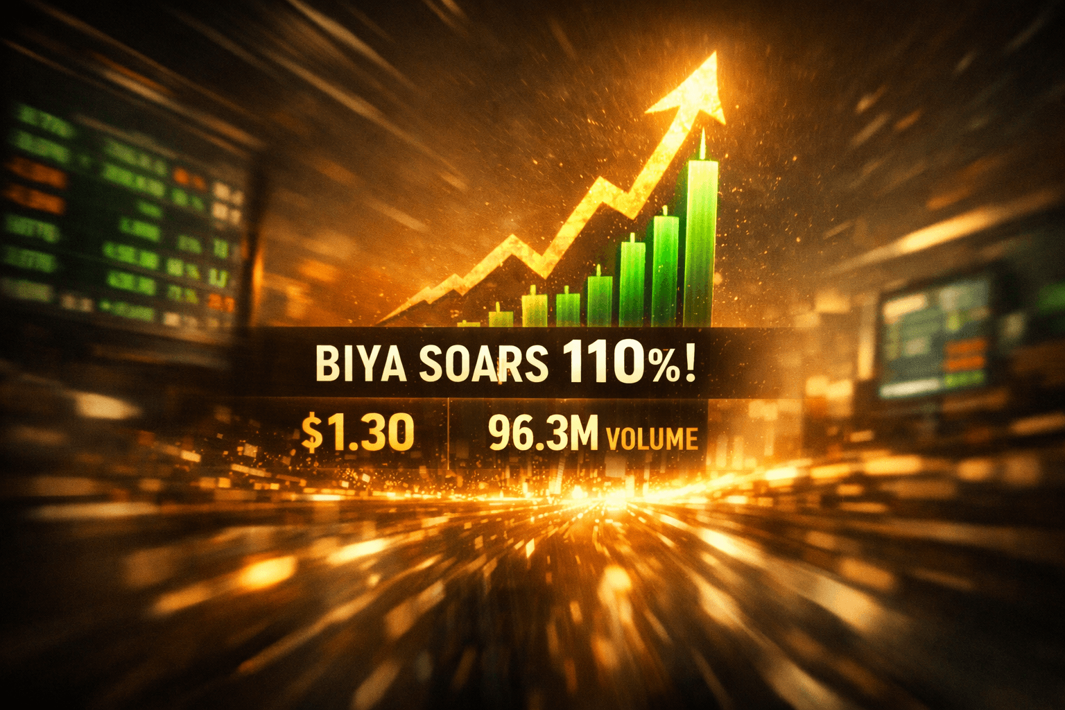 Biya Surges +110.53% in the Last Trading Day - May 23