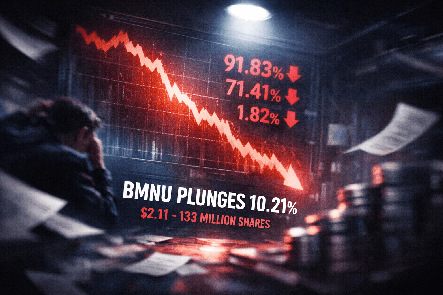 Bmnu Falls -10.21% in the Last Trading Day - Apr 25