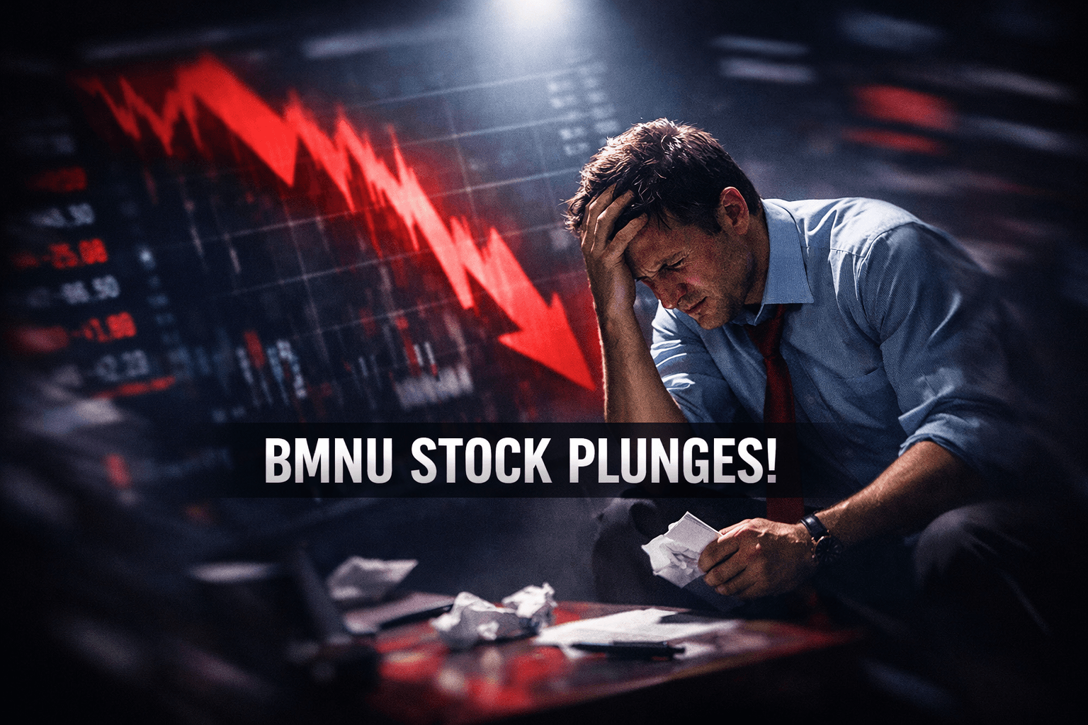 Bmnu Falls -4.29% in Today's Trading - Apr 21