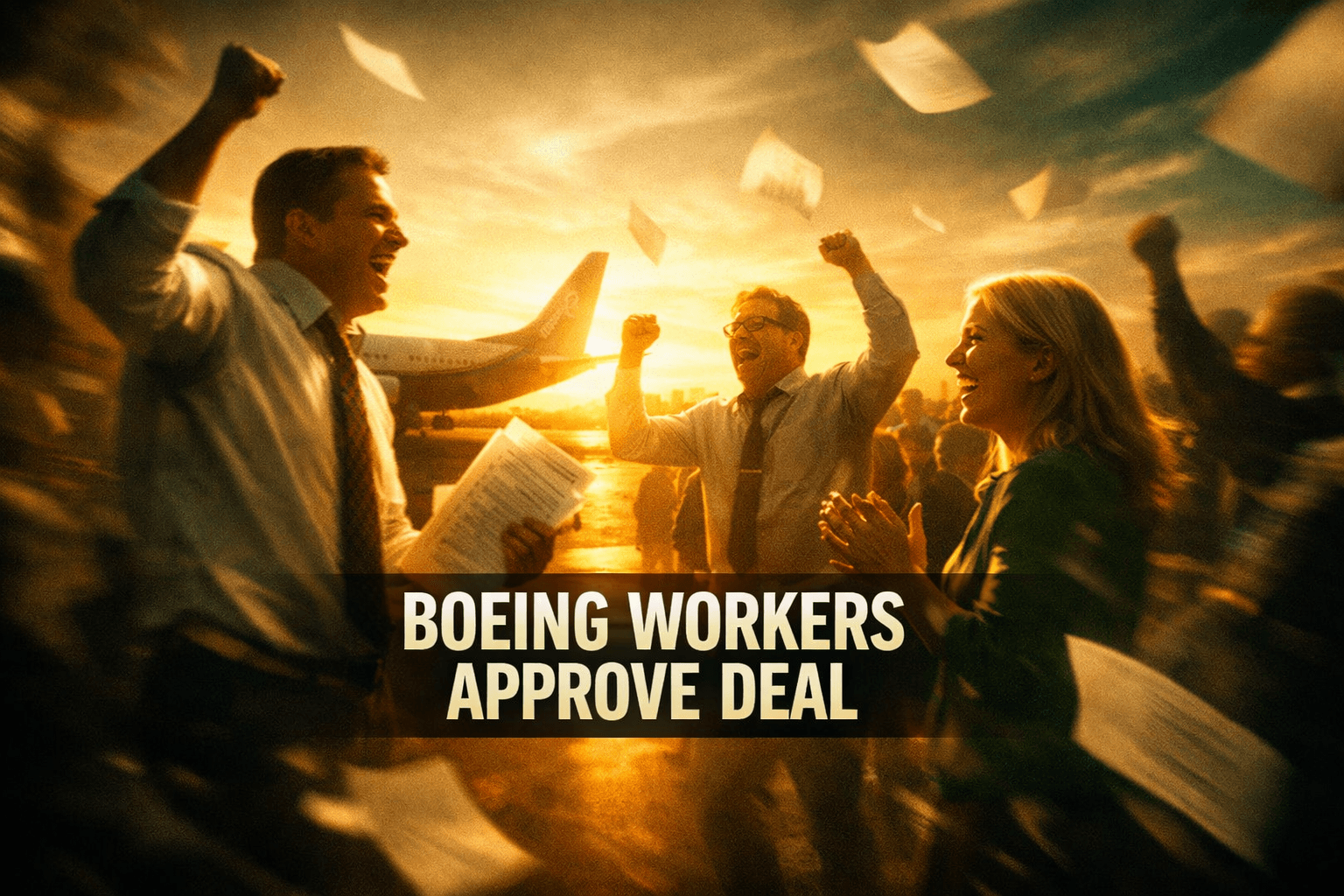 Boeing White-Collar Workers Approve Contract Offer - Oct 2