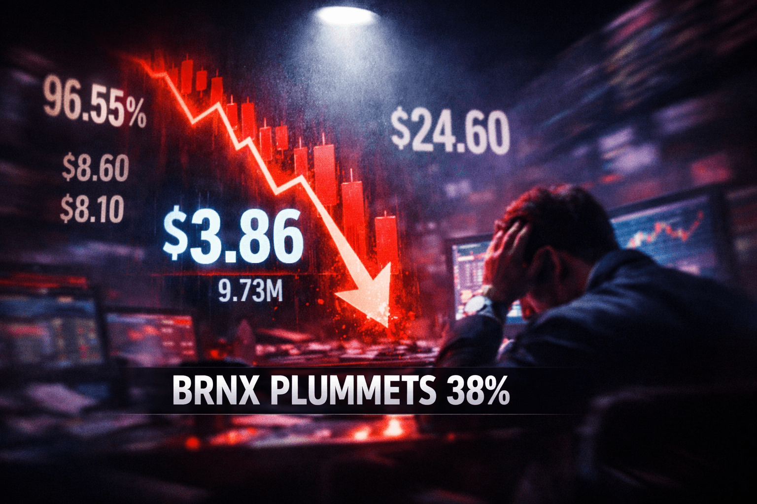 Brnx Drops -38.14% in the Last Trading Day - Aug 29