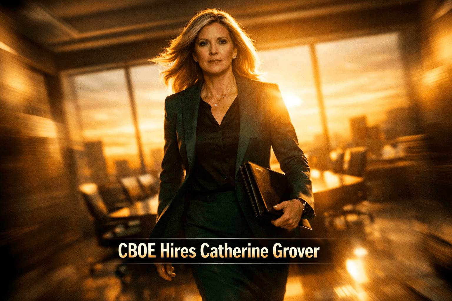 Cboe to Hire Catherine Grover - Oct 16