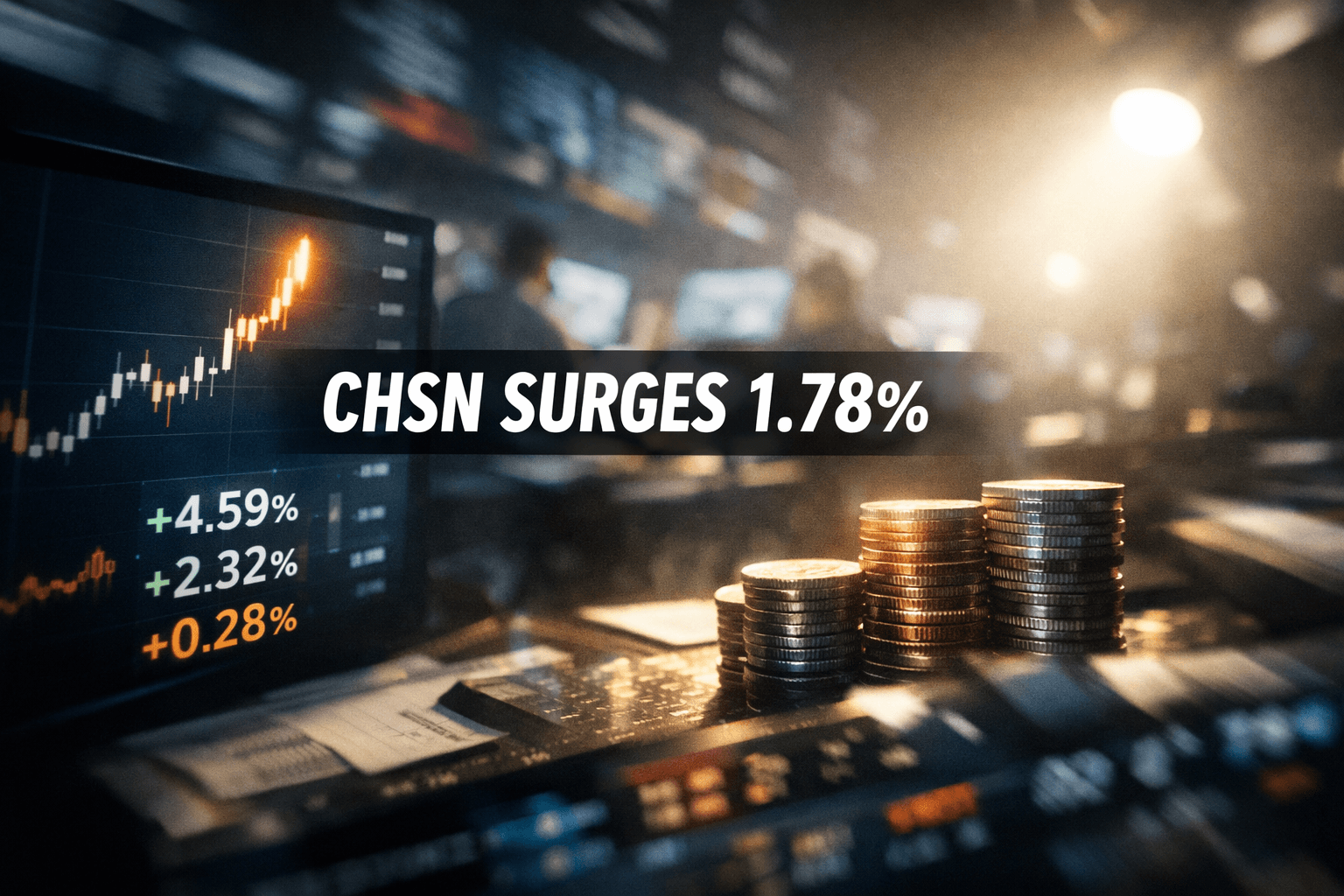 Chsn Rises +1.78% in Today's Trading - May 4