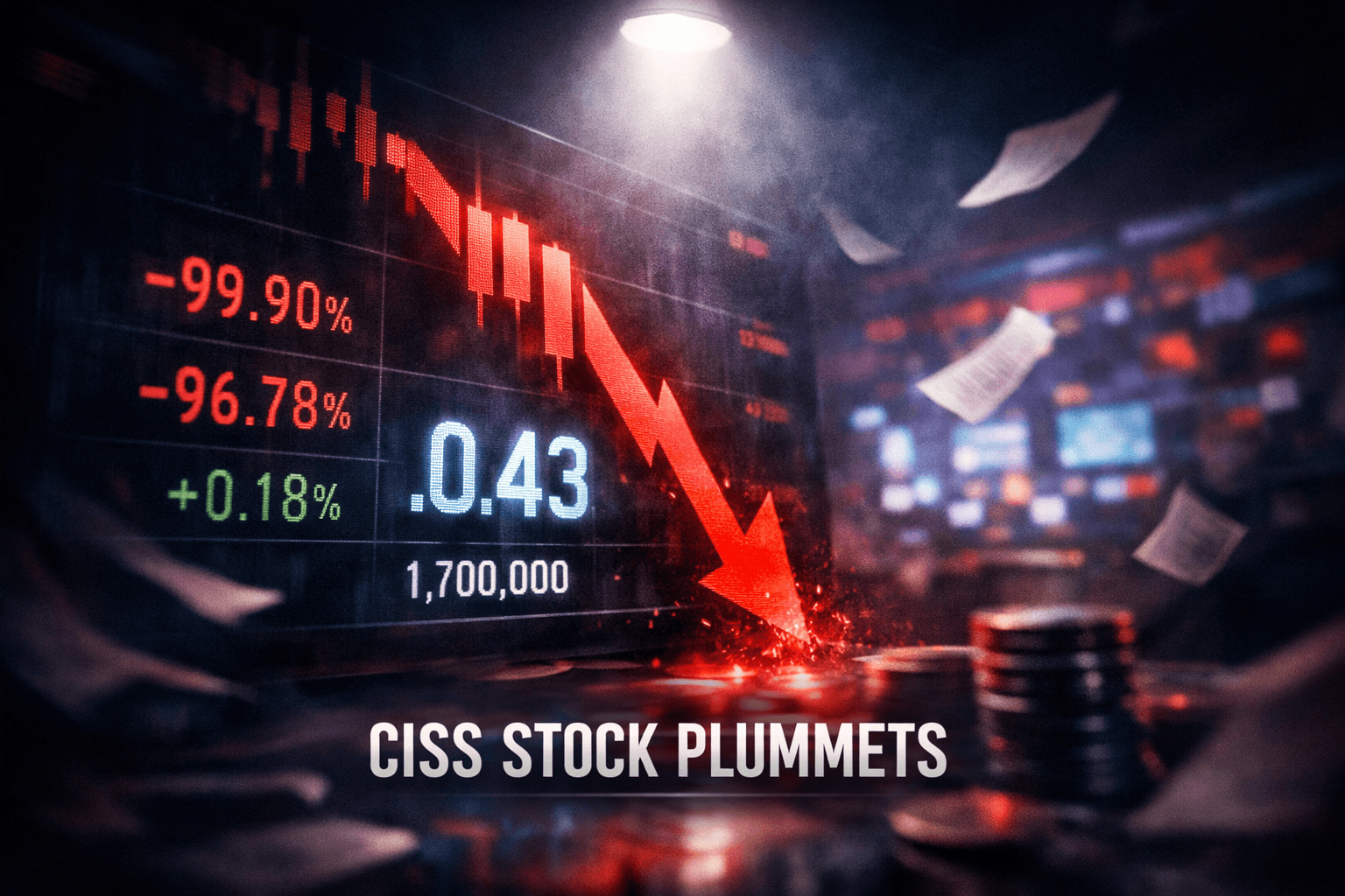 Ciss Drops -45.42% in the Last Trading Day - Apr 25