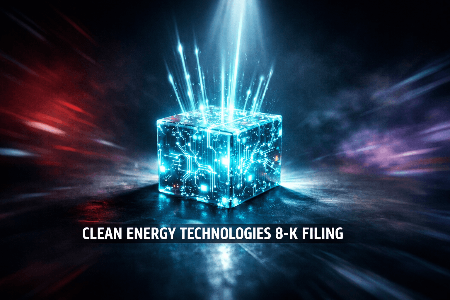 Clean Energy Technologies 8-K Filing - Apr 23