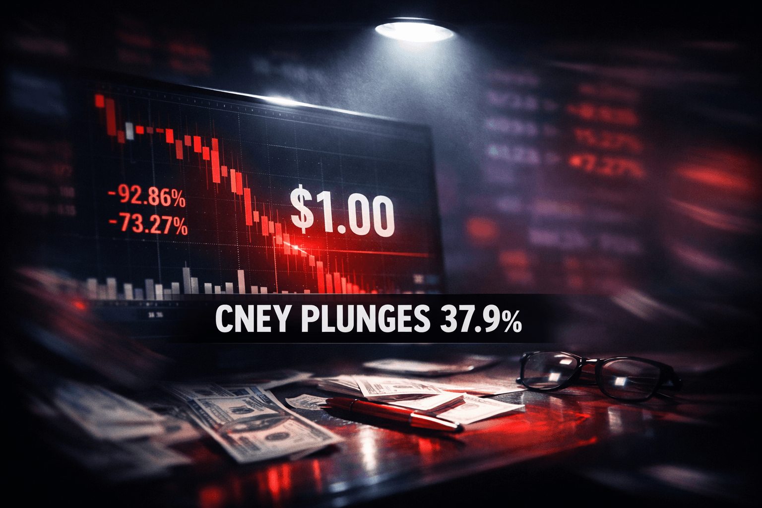 Cney Drops -37.89% in the Last Trading Day - May 30