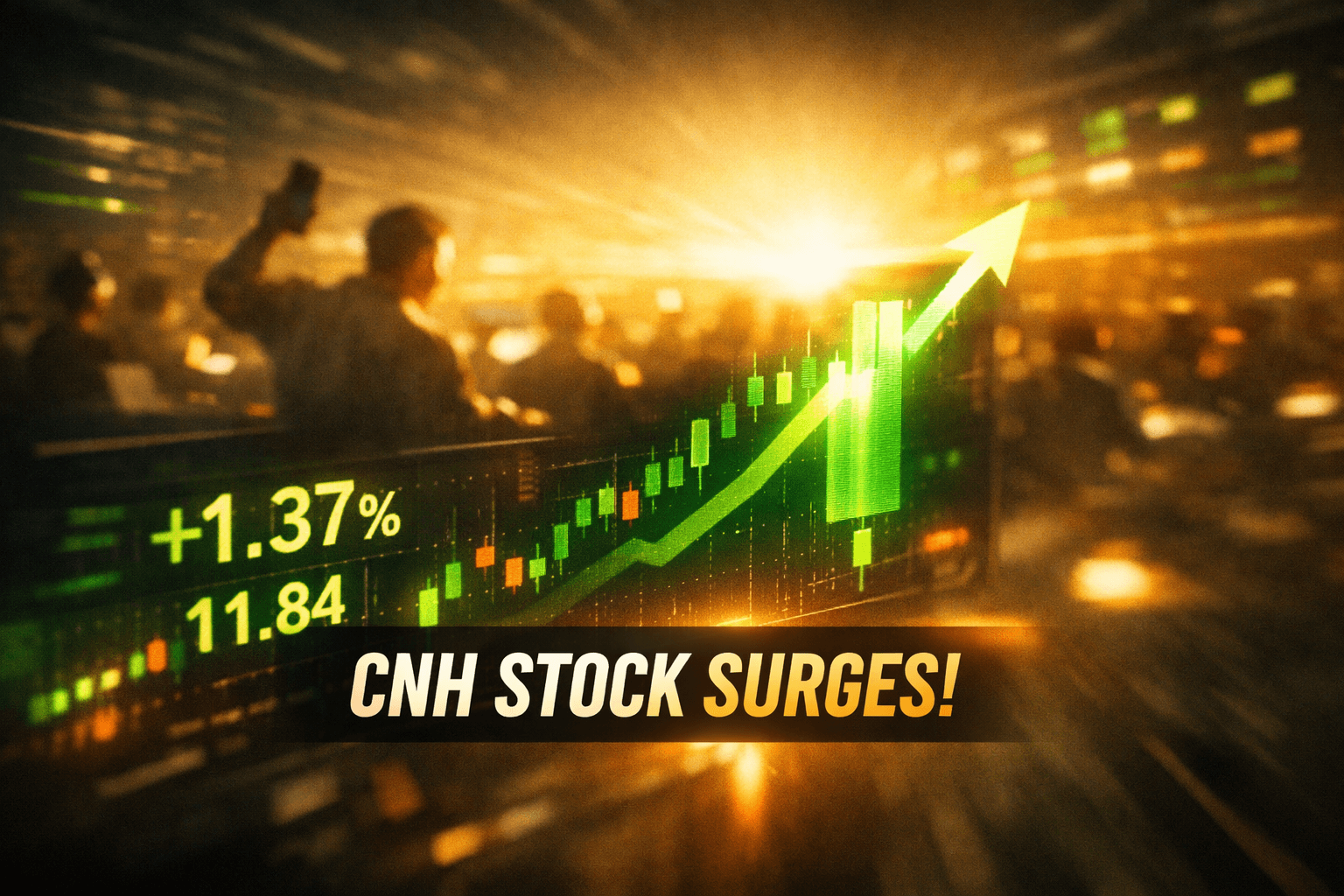 Cnh Rises +1.37% in Today's Trading - Sep 1