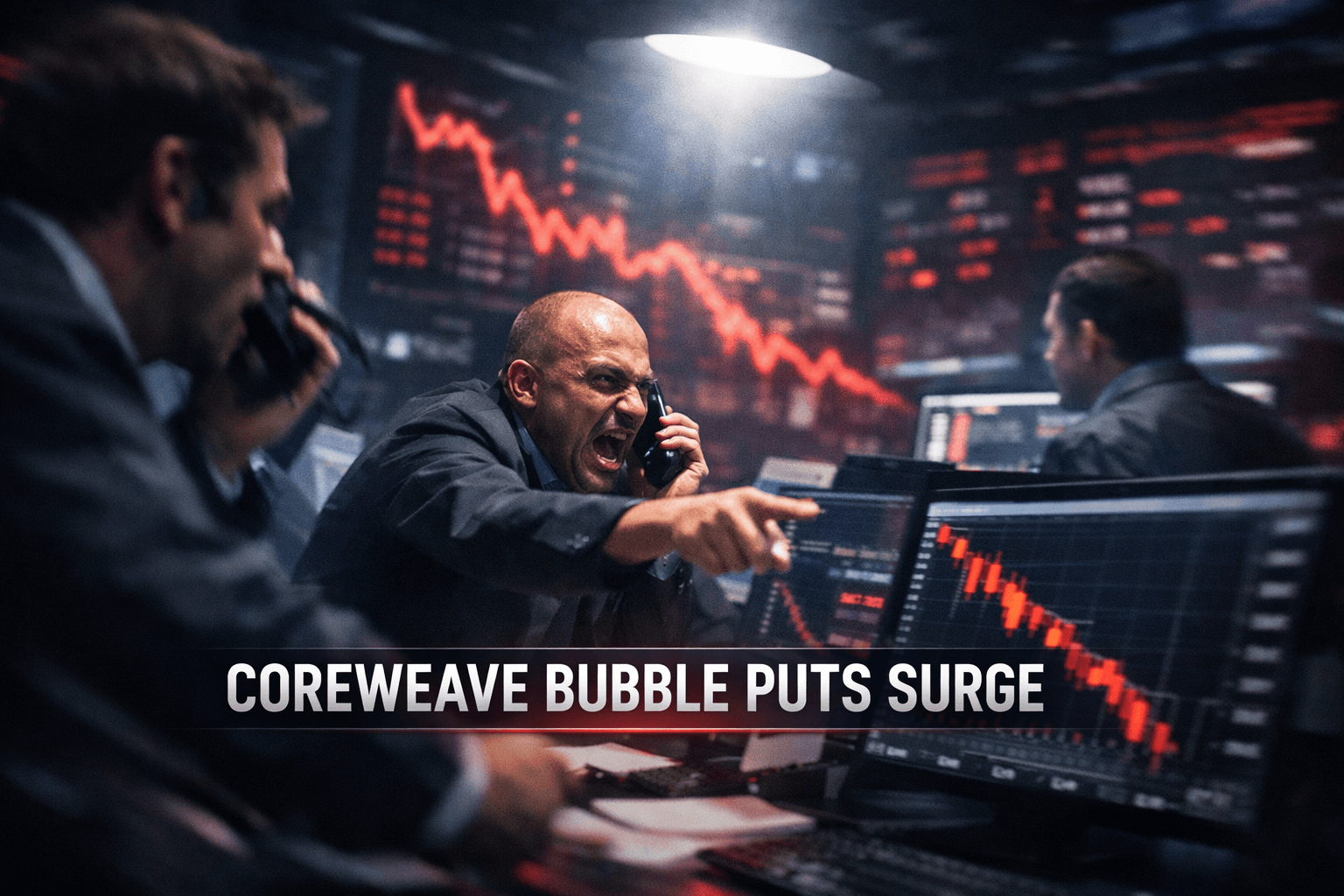 Coreweave Bubble Puts as Neocloud Stocks Plunge - Oct 14