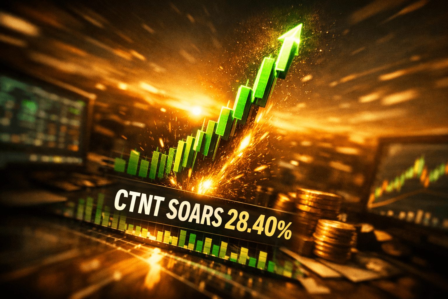 Ctnt Rises +28.40% in the Last Trading Day - Apr 25