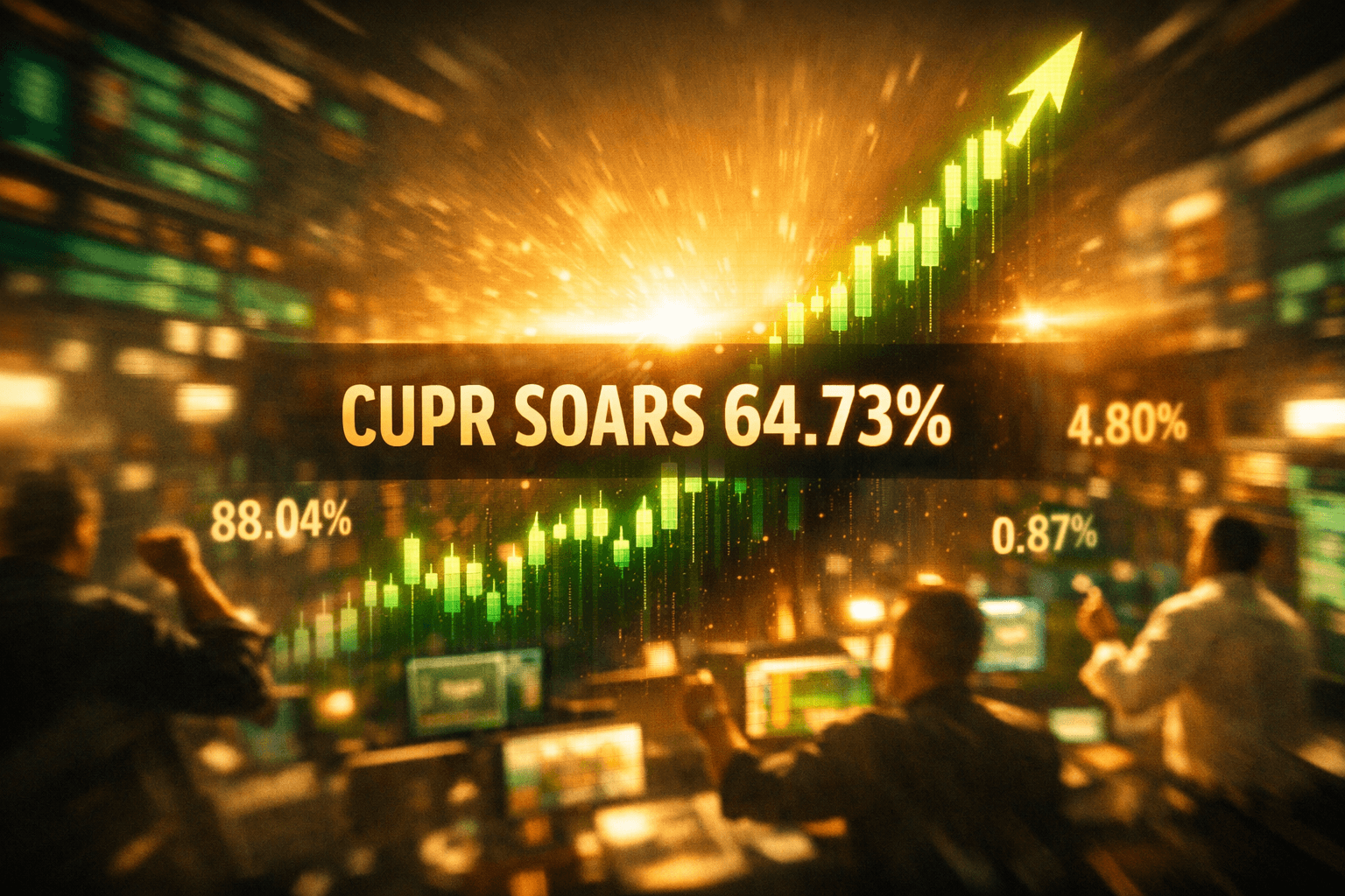 Cupr Surges +64.73% in the Last Trading Day - Jun 13