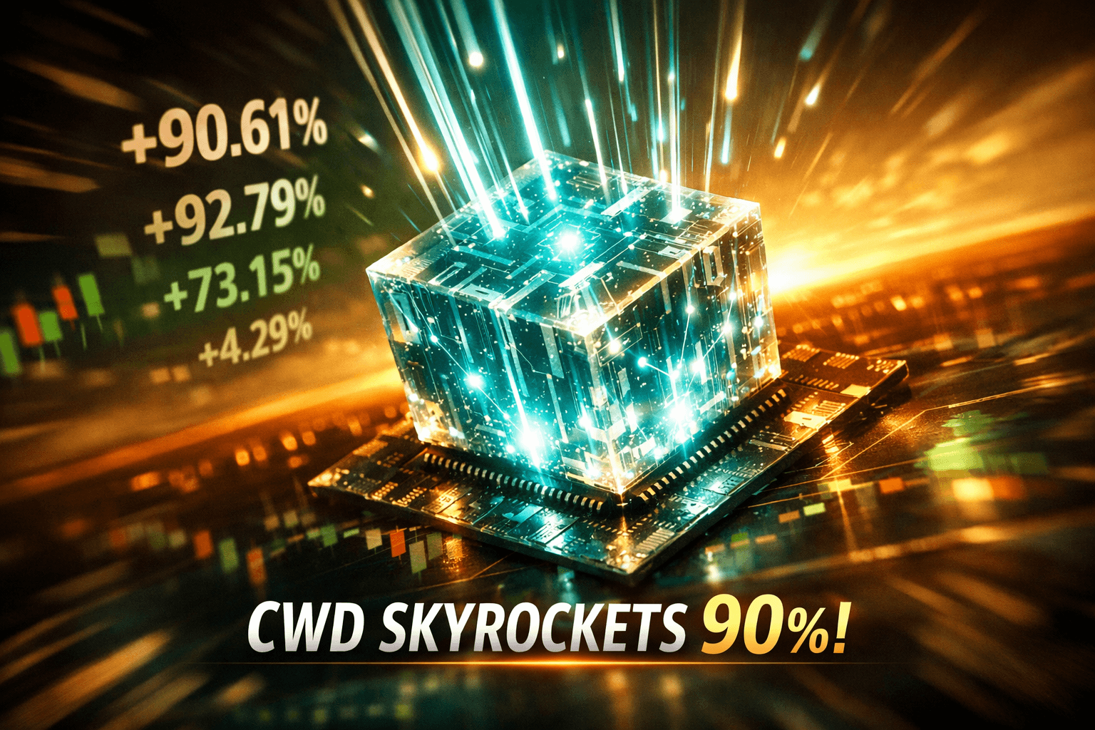 Cwd Surges +90.61% in the Last Trading Day - Jul 4