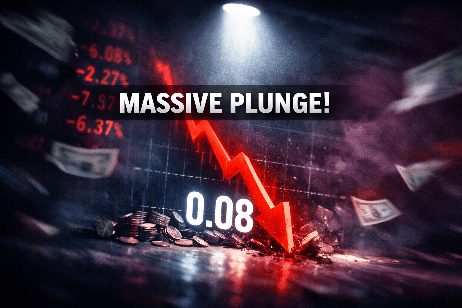 Daaqw Drops -57.84% in Today's Trading - Sep 18