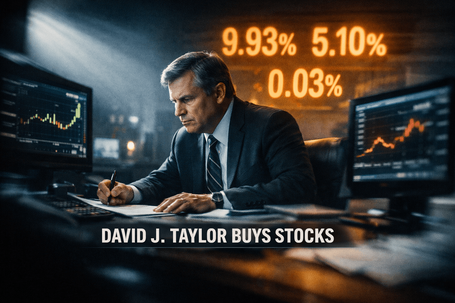 David J. Taylor Buys Stocks - Sep 18