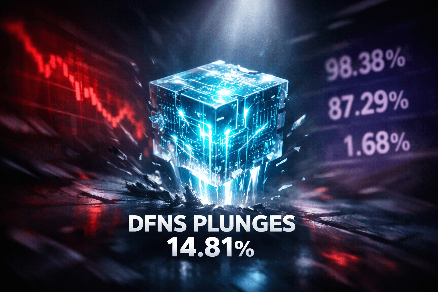 Dfns Falls -14.81% in the Last Trading Day - Jul 18