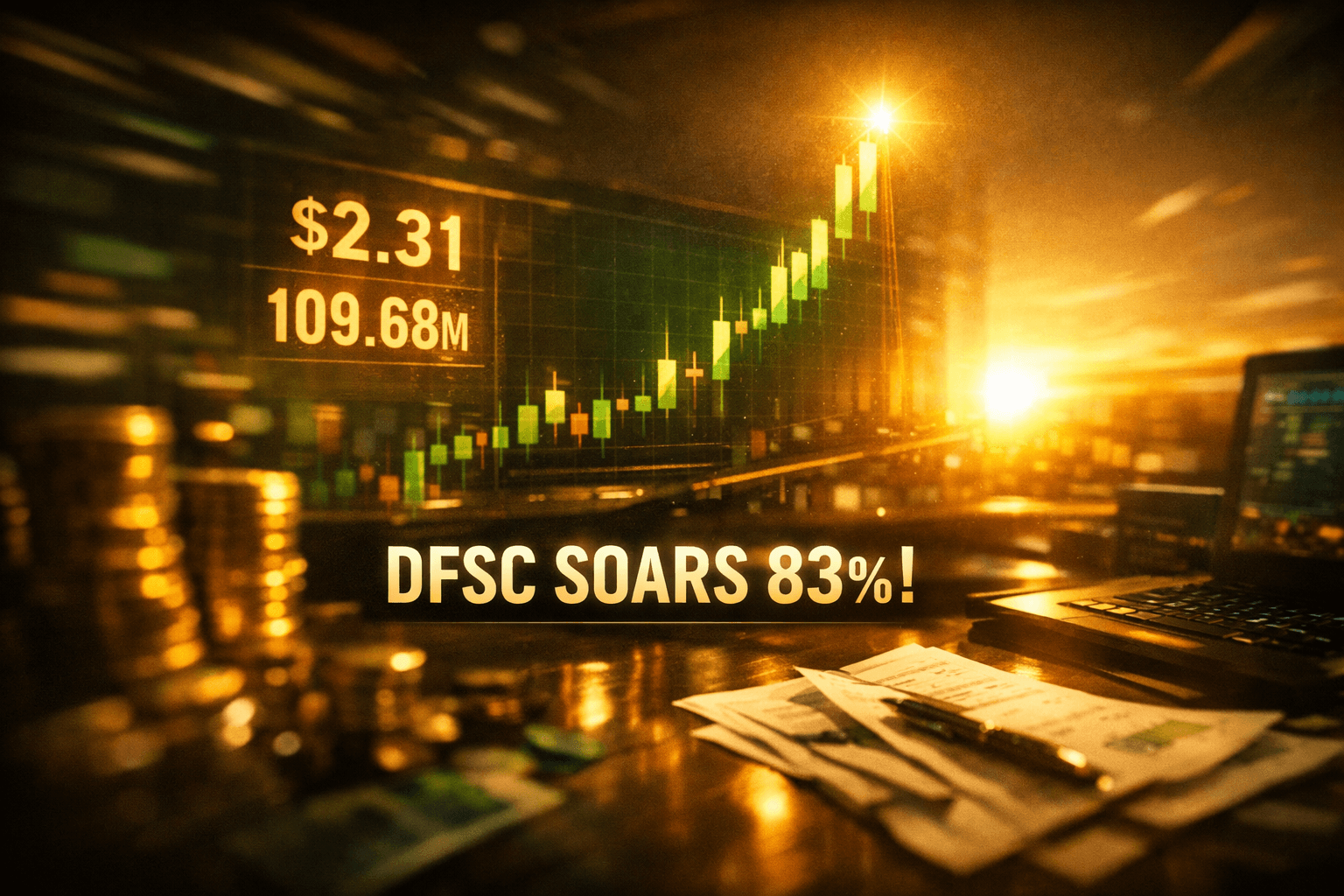 Dfsc Surges +83.33% in the Last Trading Day - Aug 15