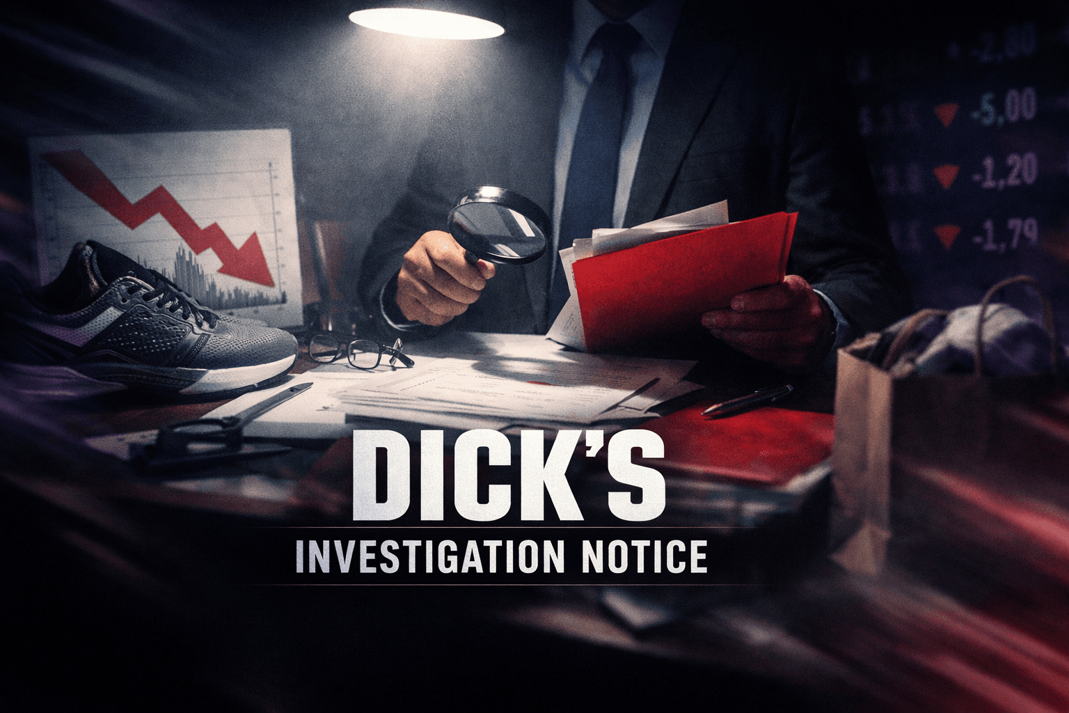 Dick's Sporting Goods Investigation Notice - Aug 26