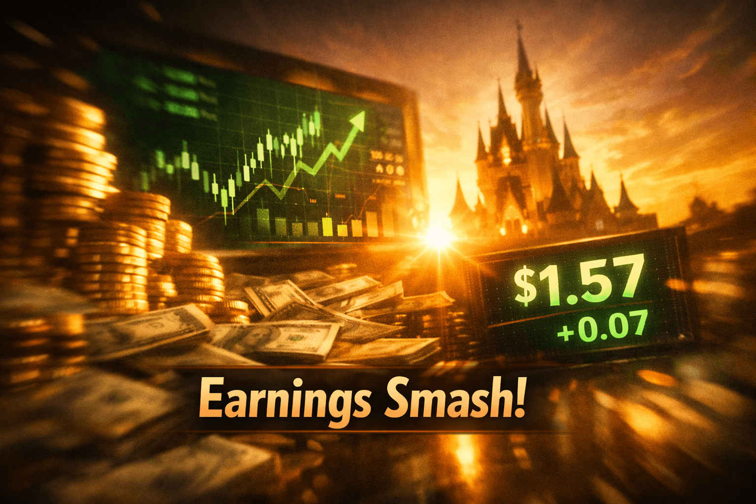 Disney Non-Gaap EPS of $1577 Beats by $0077 - May 6