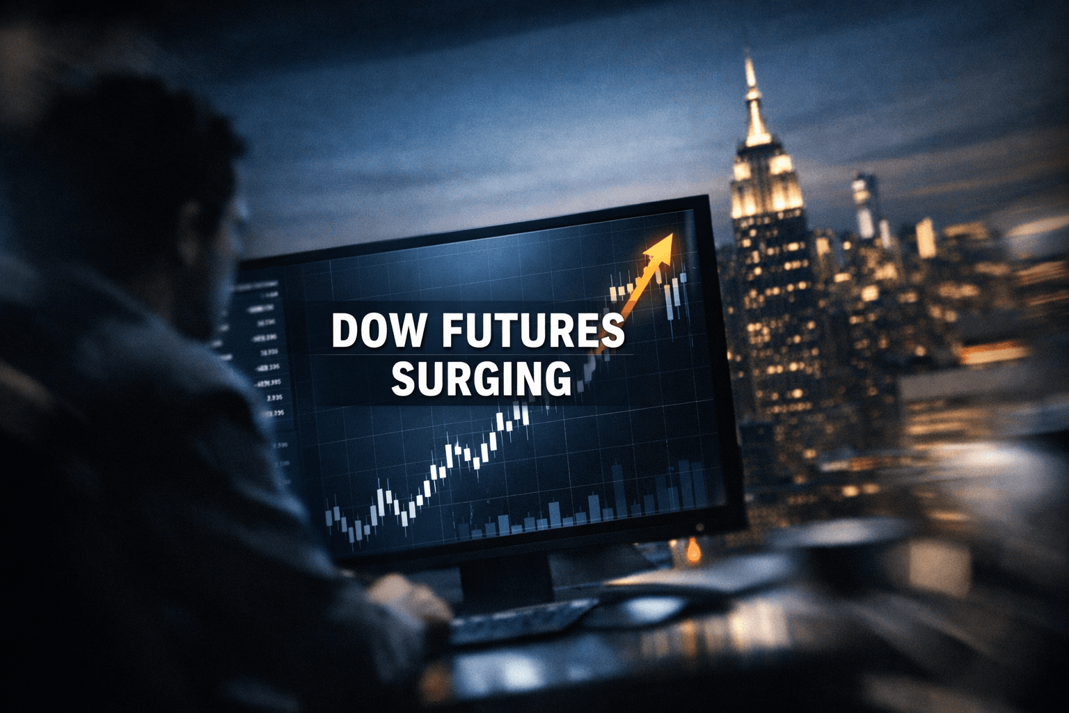 Dow Jones Futures Trending 10.0k Searches - Apr 9