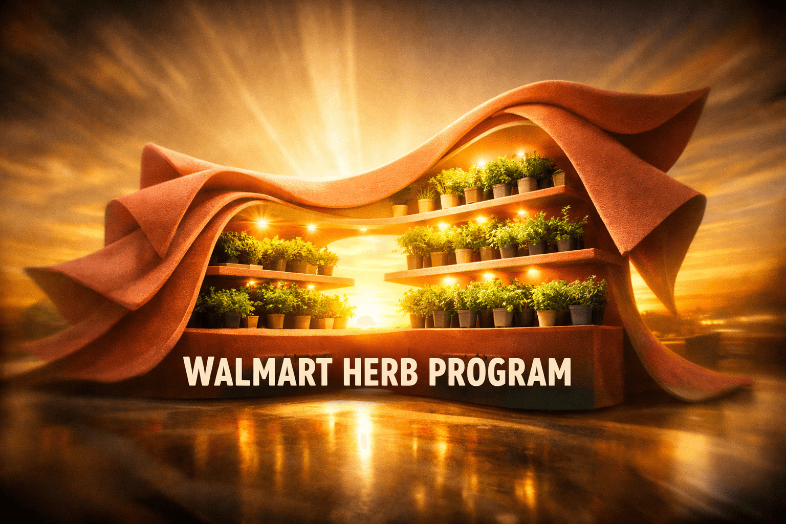 Edible Garden Awarded Walmart Fresh Herb Program - Oct 6
