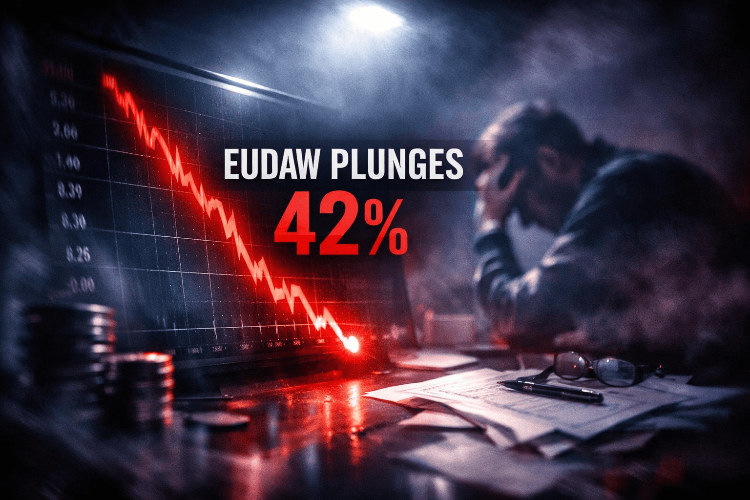 Eudaw Drops -42.36% in the Last Trading Day - Jun 27