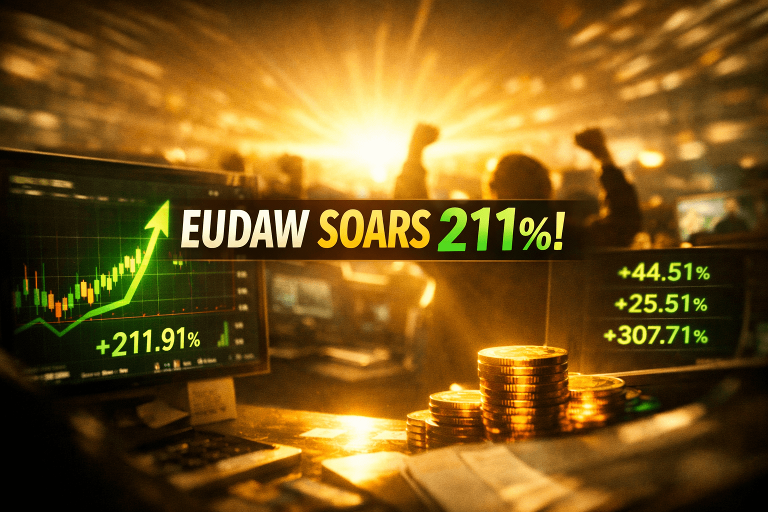Eudaw Surges +211.91% in the Last Trading Day - Apr 25