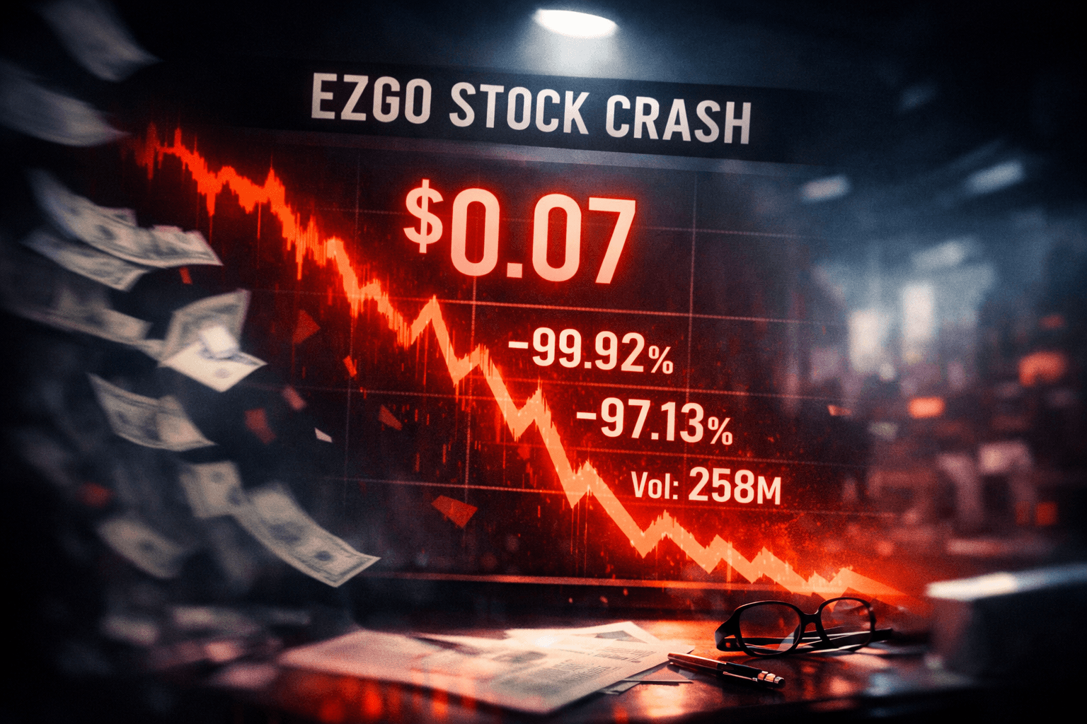Ezgo Drops -56.94% in the Last Trading Day - May 9
