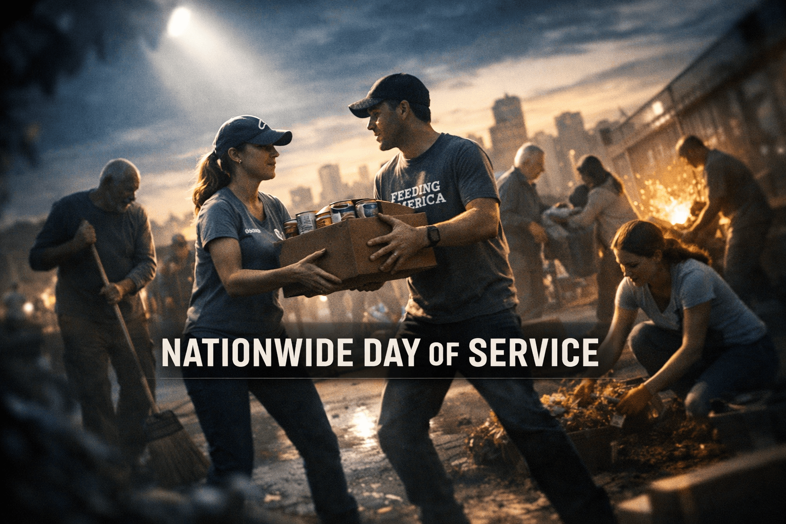 Feeding America, Americorps, Good Neighbor Day - May 14