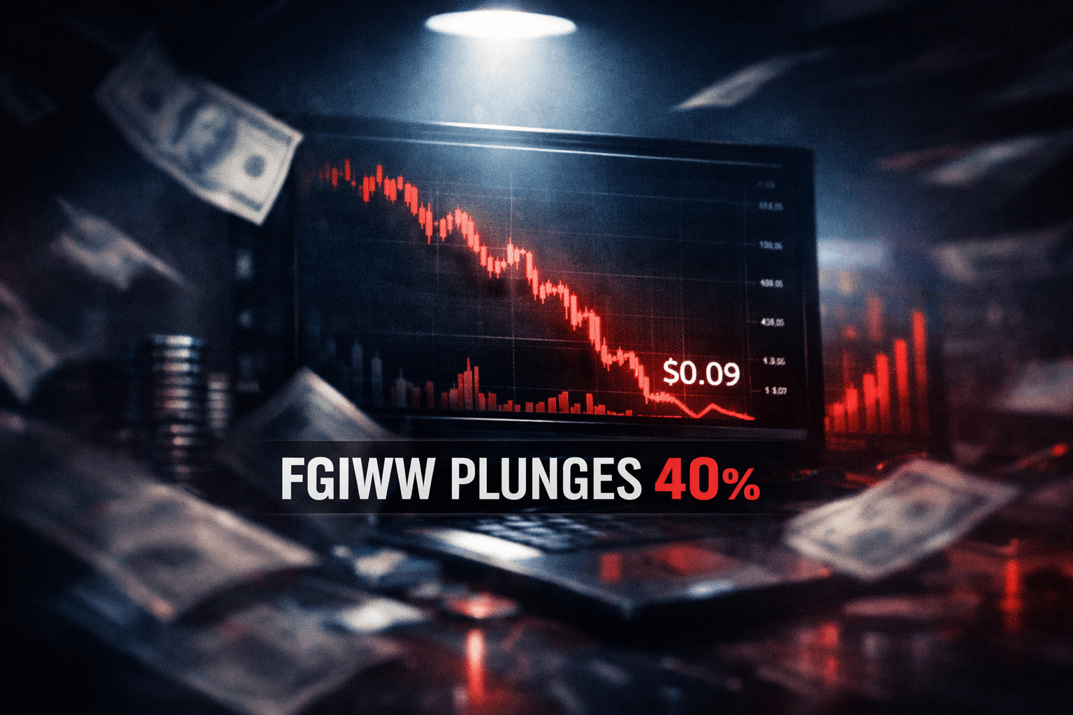 Fgiww Drops -40.04% in Today's Trading - Jul 11