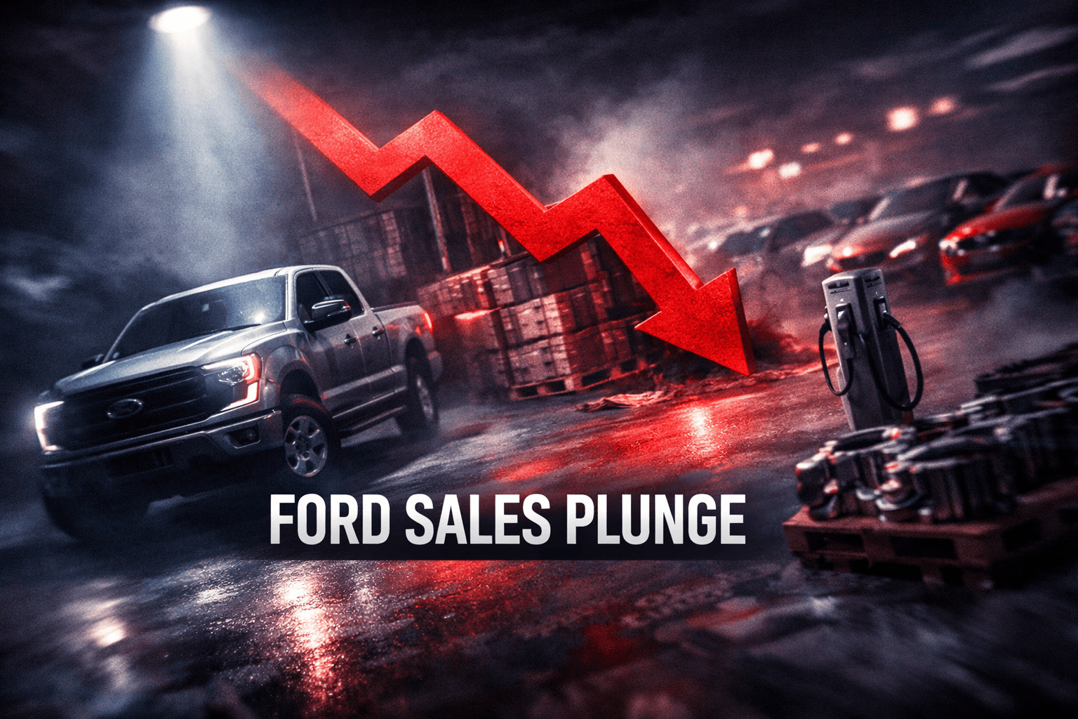 Ford Q2 Sales Drop 10.3% F-Series Supplier Issue - Jul 2