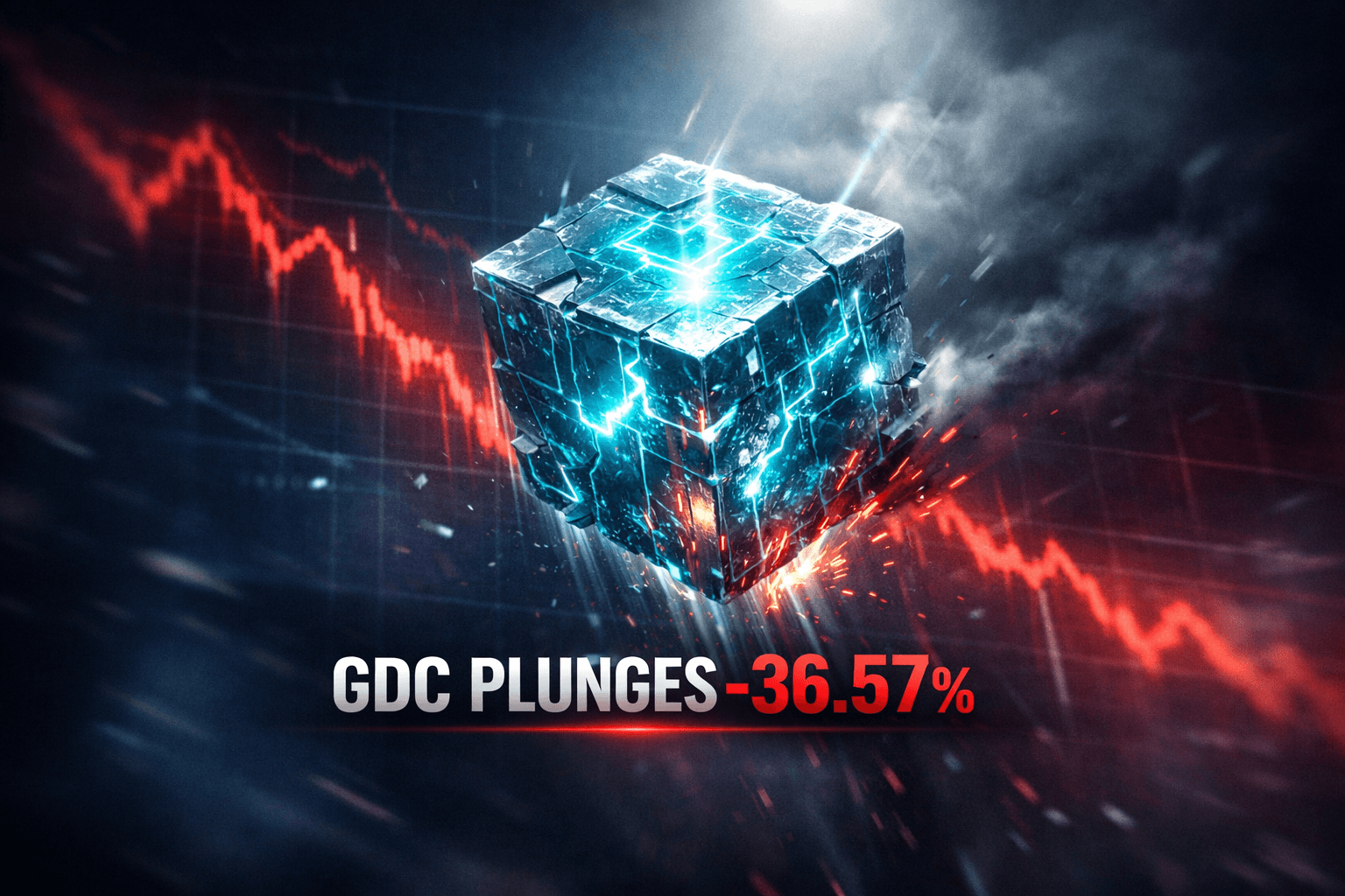 Gdc Falls -36.57% in Today's Trading - Jun 27