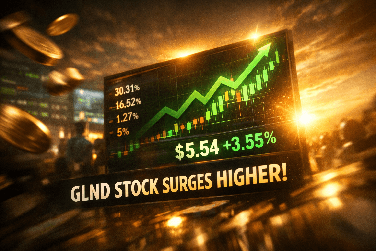 Glnd Rises +3.55% in Today's Trading - Sep 28