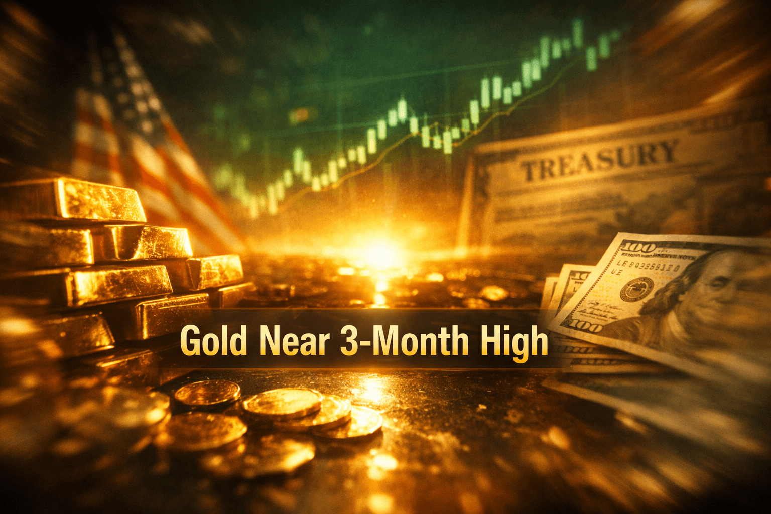 Gold Hovers Near Three-Month High on Dollar... - Aug 25