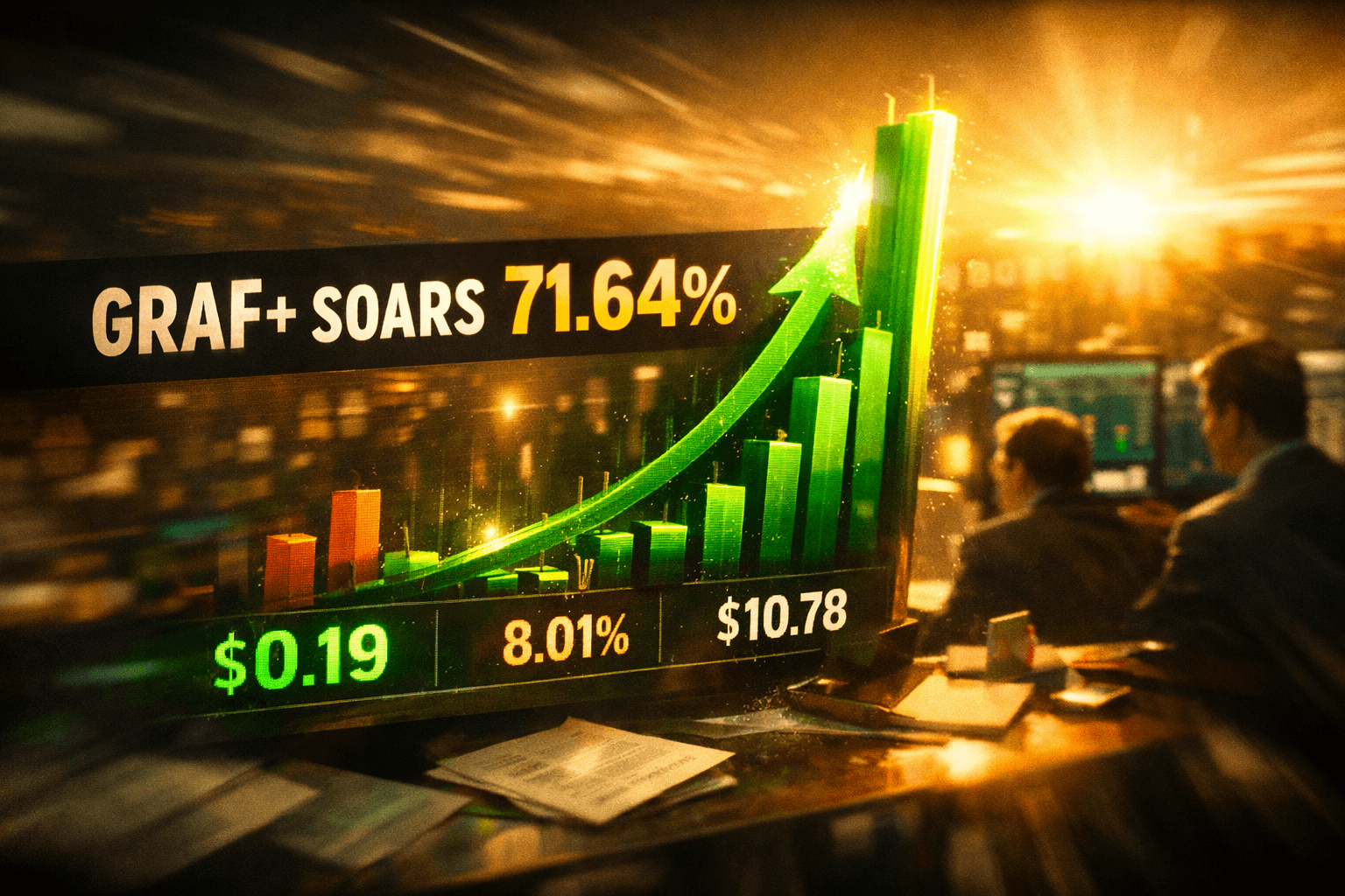 Graf+ Surges +71.64% in the Last Trading Day - May 23