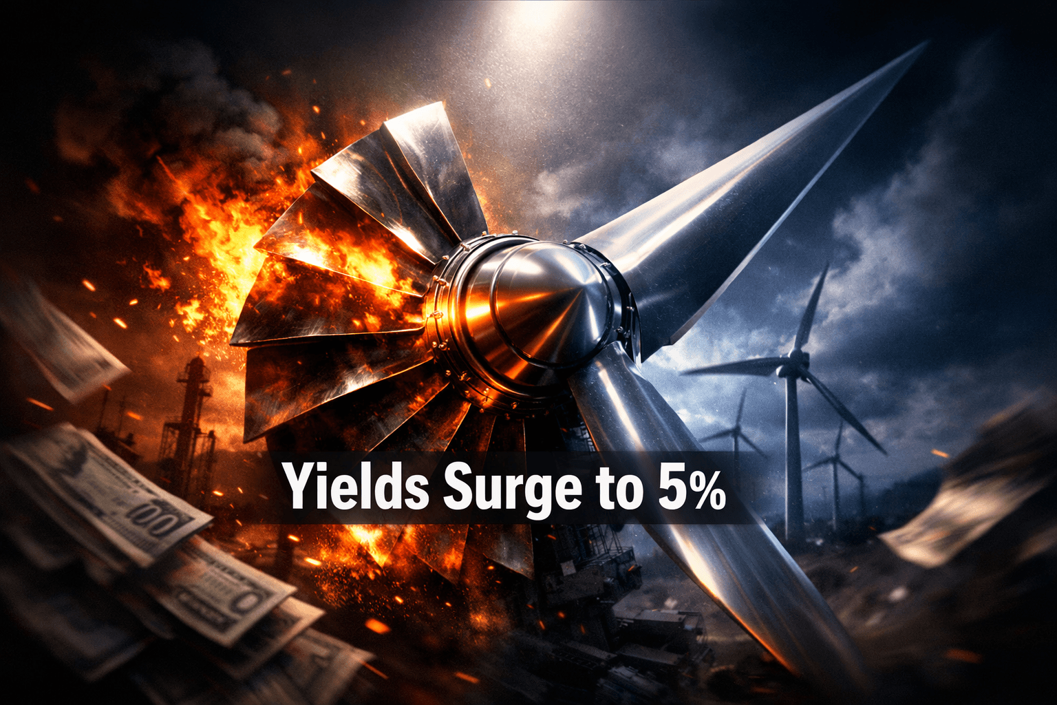 High Inflation Pushing Yields to 5% Treasury Bonds - May 12