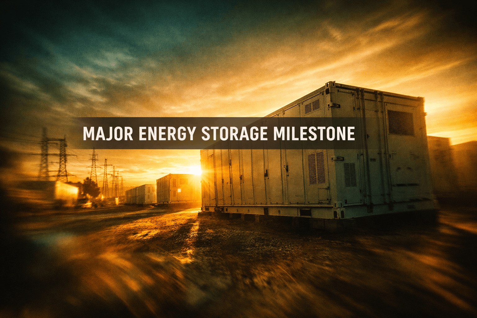 Hithium's Kah-Level 6.25mwh Bess Receives... - Apr 3