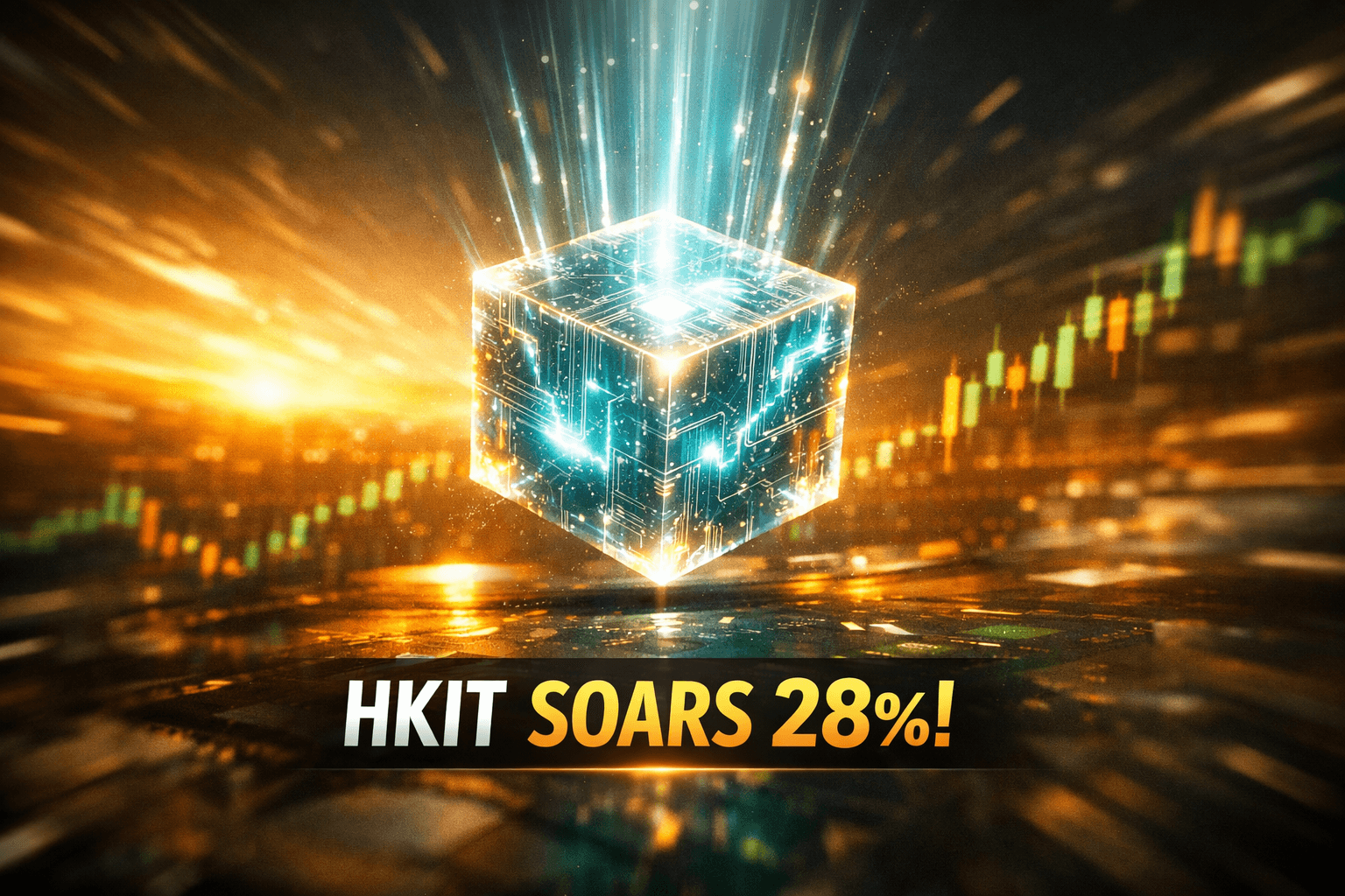 Hkit Rises +28.21% in Today's Trading - Jun 13