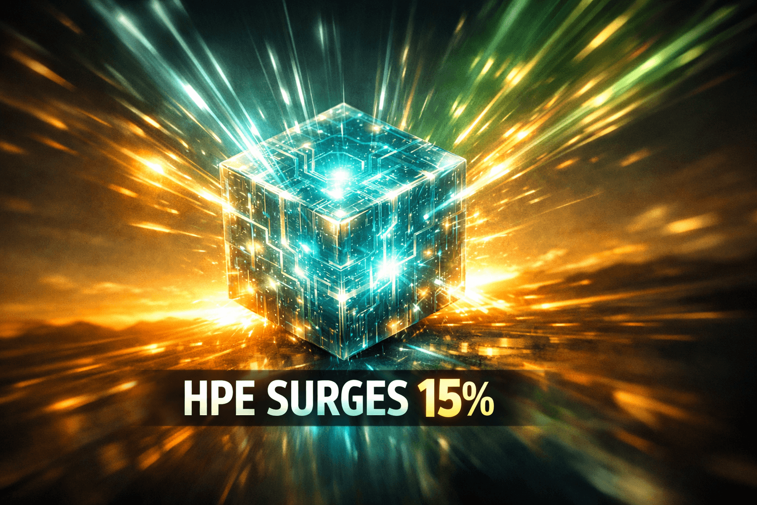 Hpe Surges 15% After Blowout Earnings - Jun 2
