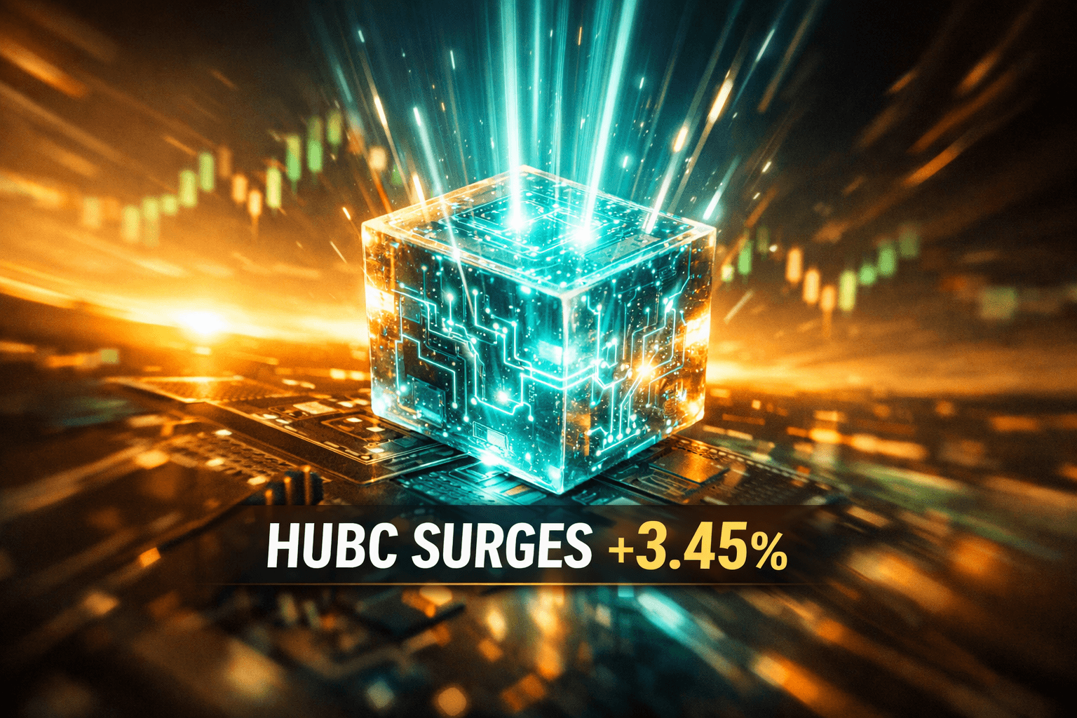 Hubc Rises +3.45% in Today's Trading - May 20