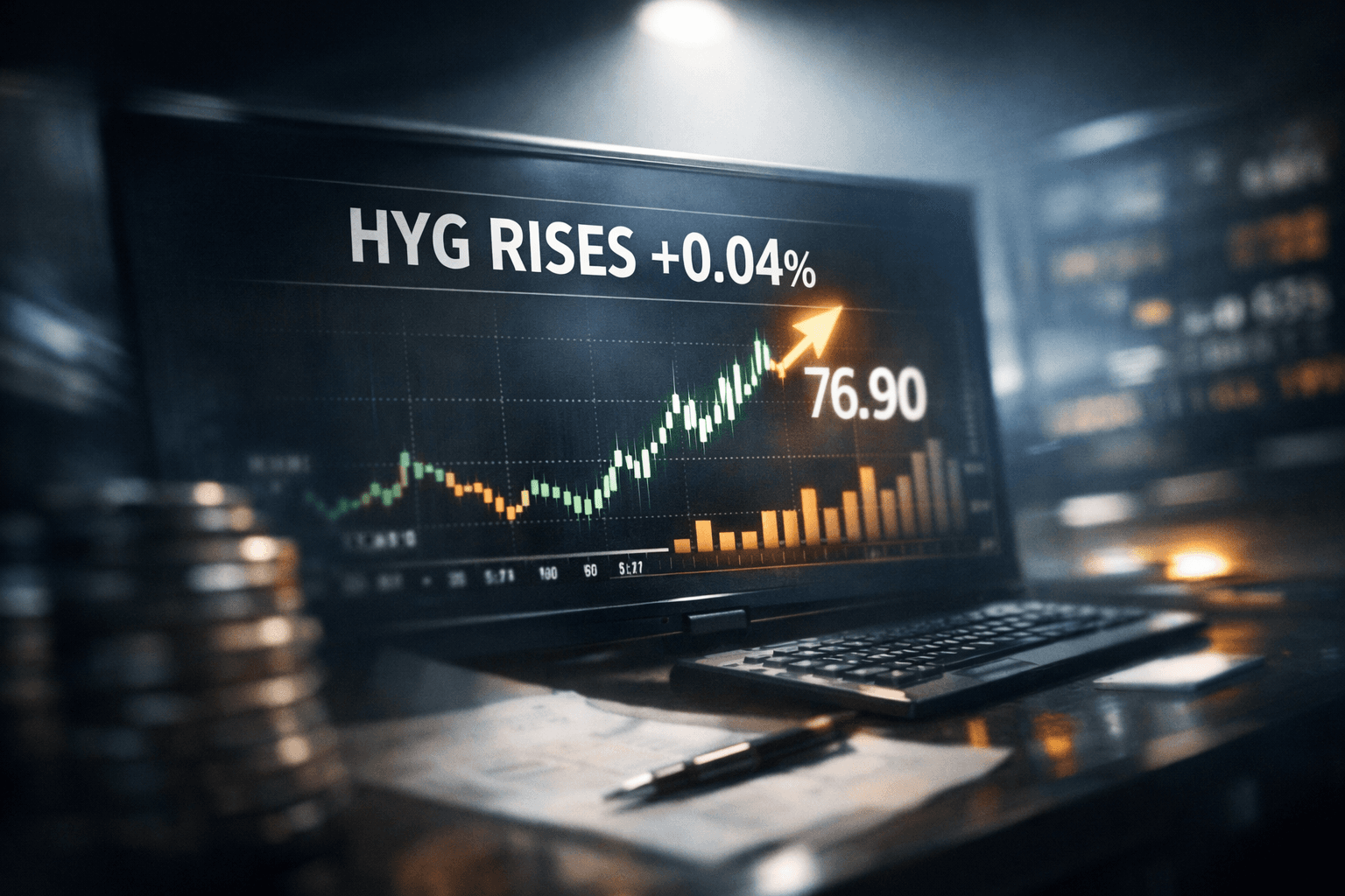 Hyg Rises +0.04% in Today's Trading - Oct 2