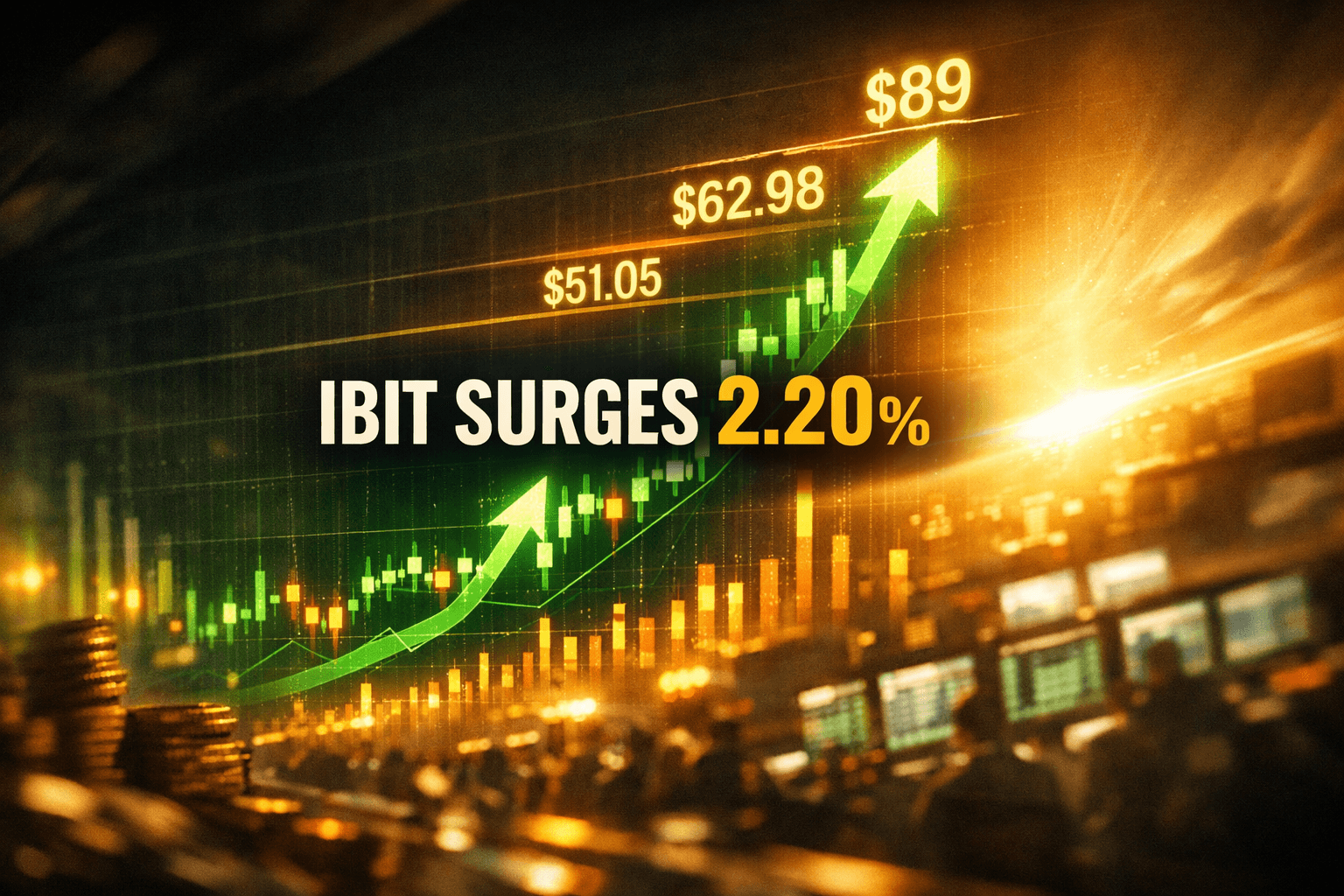 Ibit Rises +2.20% in Today's Trading - Aug 25