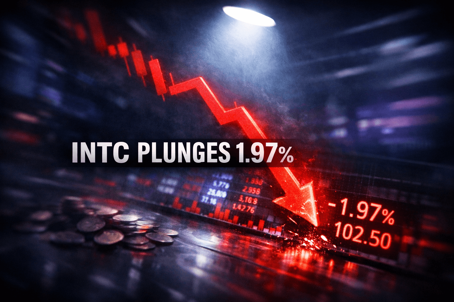 INTC Falls -1.97% in Today's Trading - Aug 17