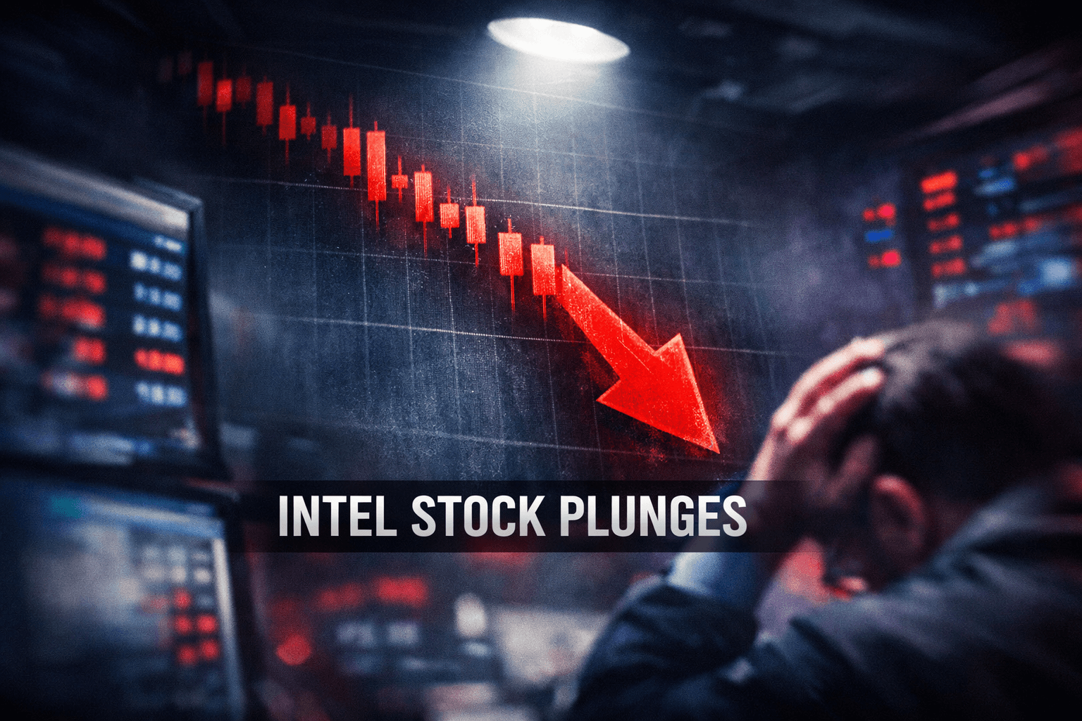 INTC Falls -5.14% in Today's Trading - Jun 1