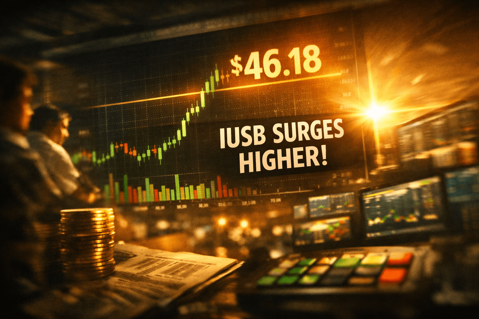 Iusb Rises +0.30% in Today's Trading - May 29