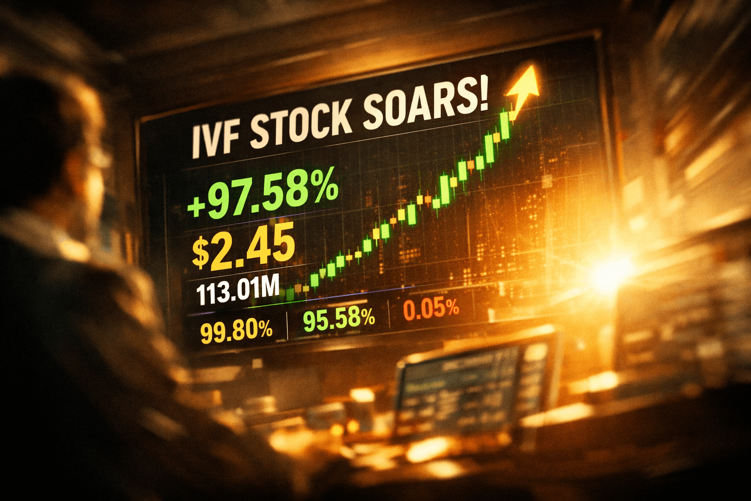 Ivf Surges +97.58% in the Last Trading Day - Jun 27
