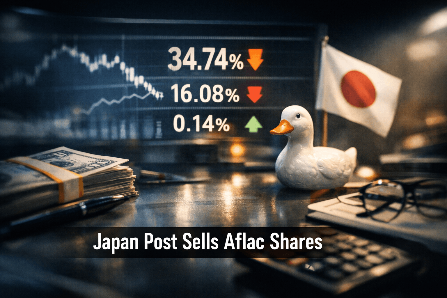 Japan Post Holdings Sells $13Mm in Aflac Shares - May 29