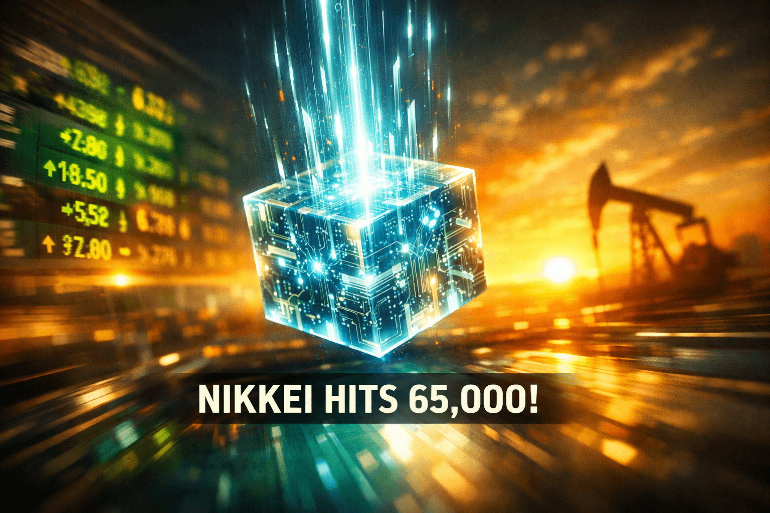 Japan’s Nikkei Tops 65,000 as Oil Falls - May 25
