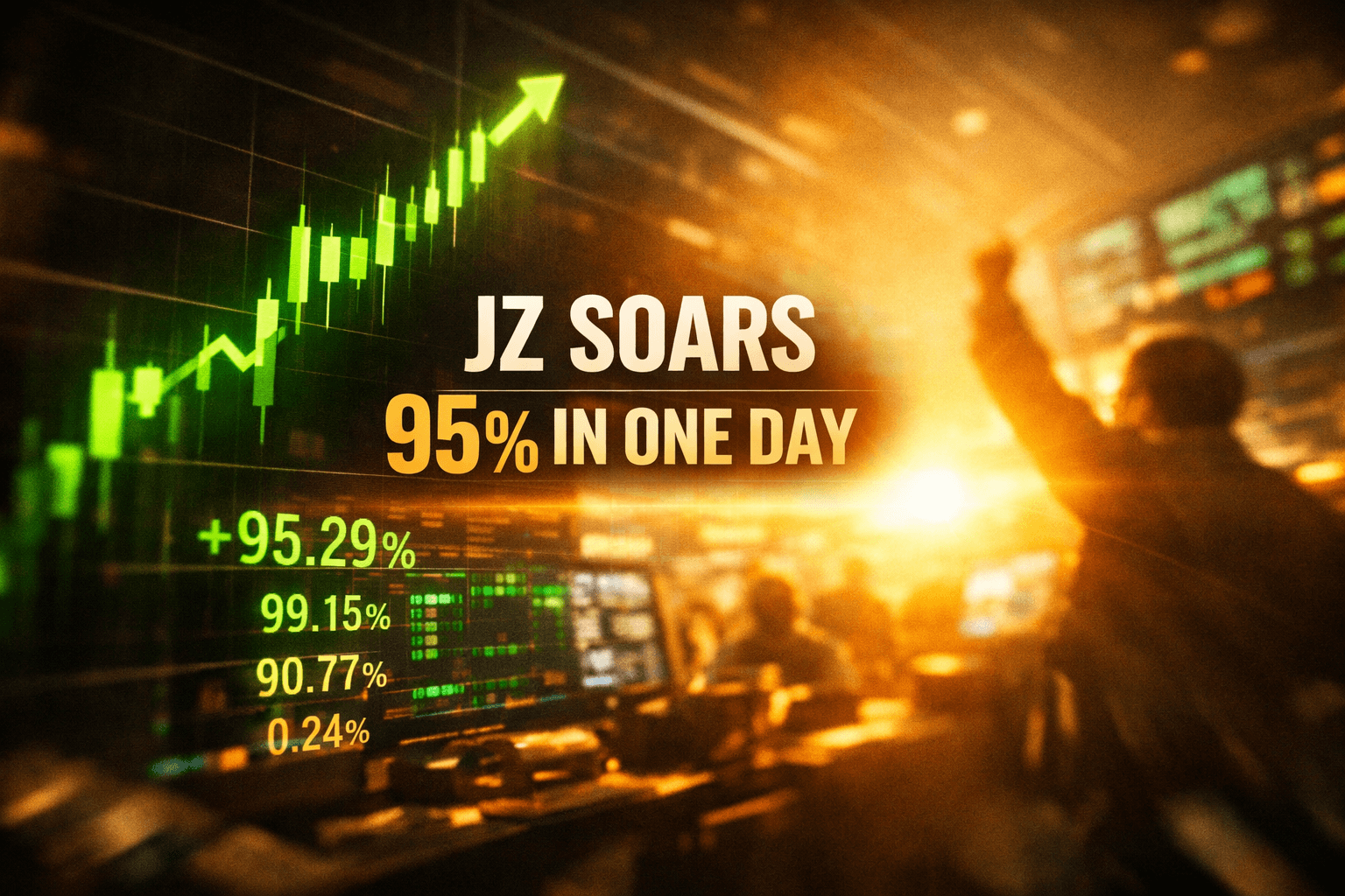Jz Surges +95.29% in the Last Trading Day - Aug 22
